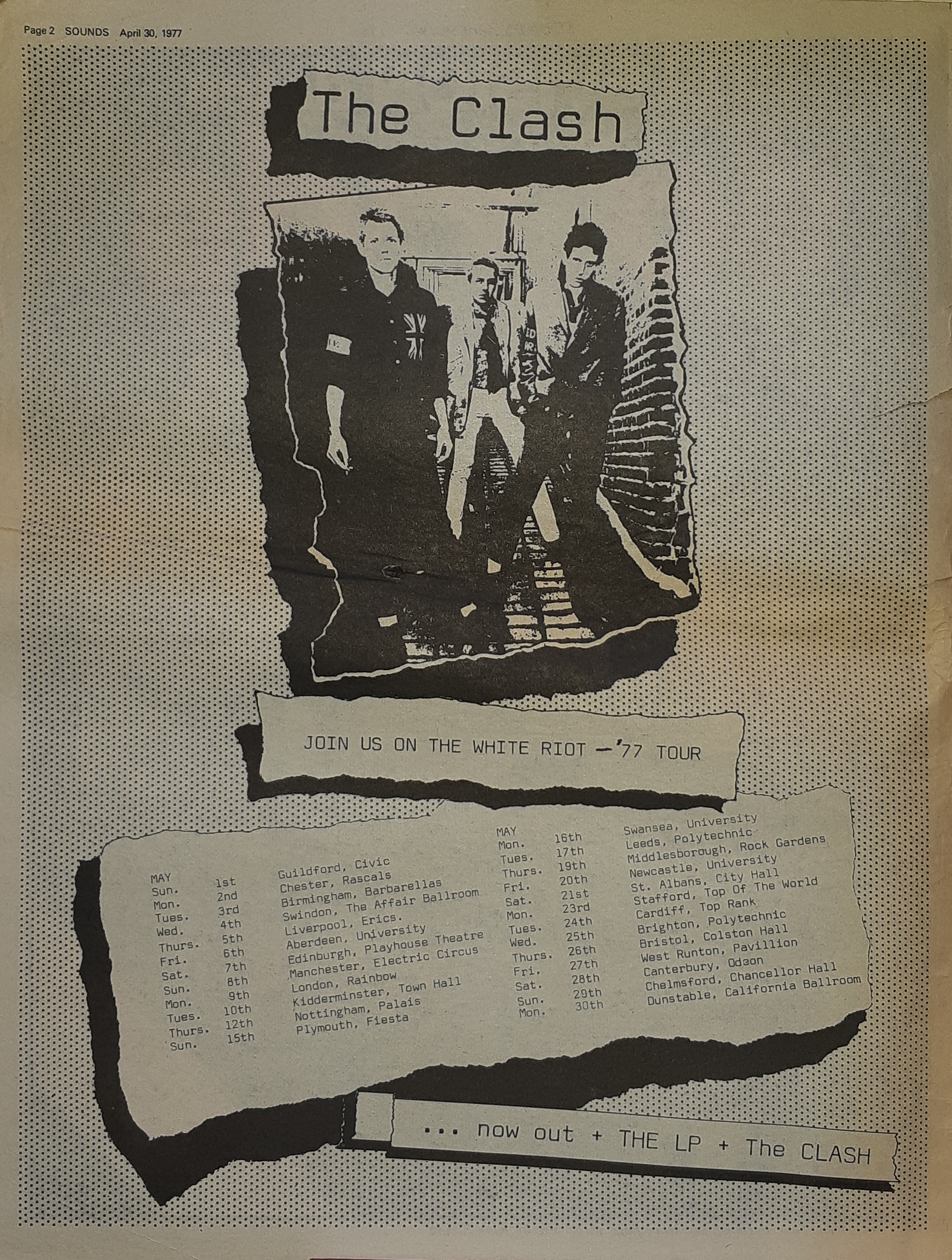 The Clash - White Riot UK 7